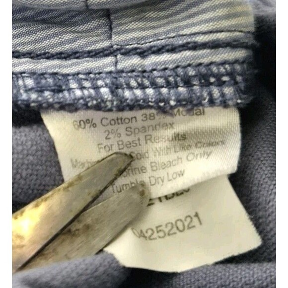 Peter Millar Pants Mens 36x32 Blue Haze Superior Soft Corduroy Five-Pocket Golf - Picture 11 of 11